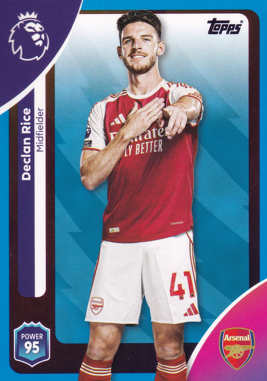 008. DECLAN RICE - ARSENAL FC - BLUE PARALLELL