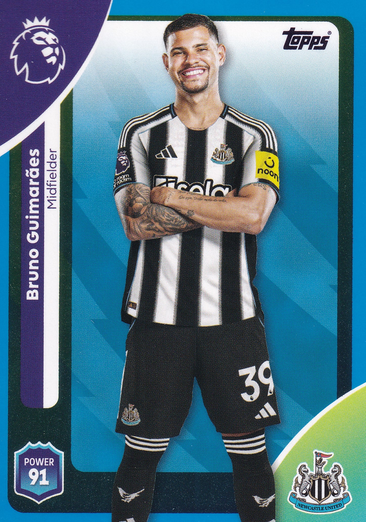 227. BRUNO GUIMARÃES - NEWCASTLE UNITED - BLUE PARALLELL