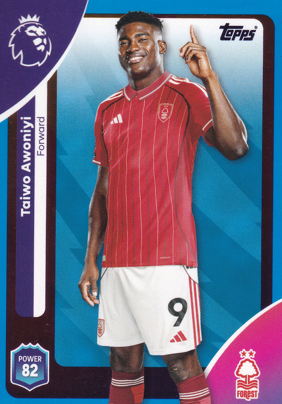 248. TAIWO AWONIYI - NOTTINGHAM FOREST - BLUE PARALLELL