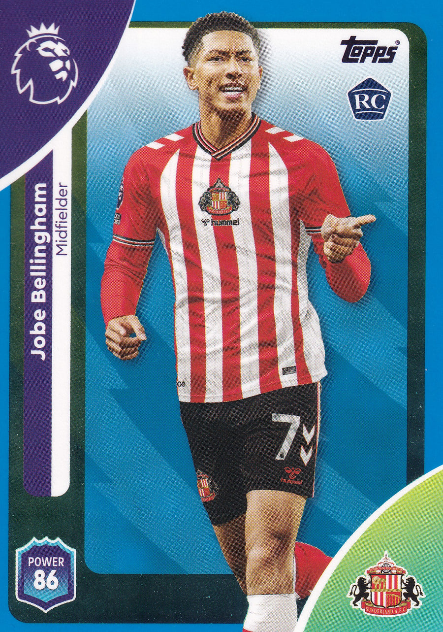 352. JOBE BELLINGHAM - SUNDERLAND - ROOKIE CARD - BLUE PARALLELL