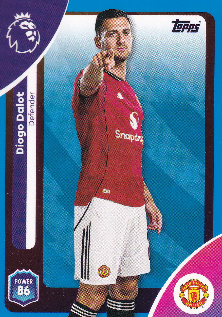 204. DIOGO DALOT - MANCHESTER UNITED - BLUE PARALLELL