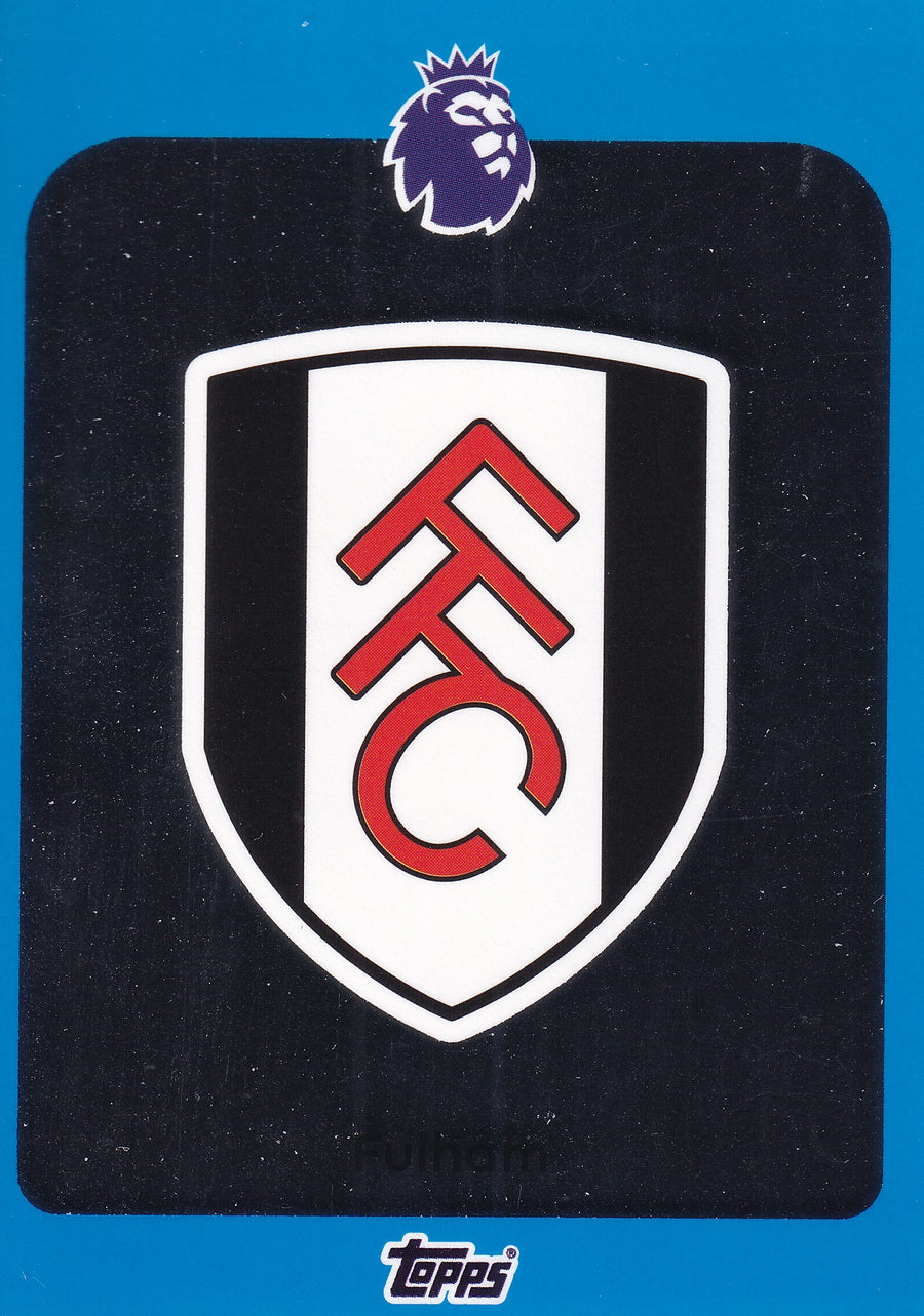145. FULHAM - BADGE - BLUE PARALLELL