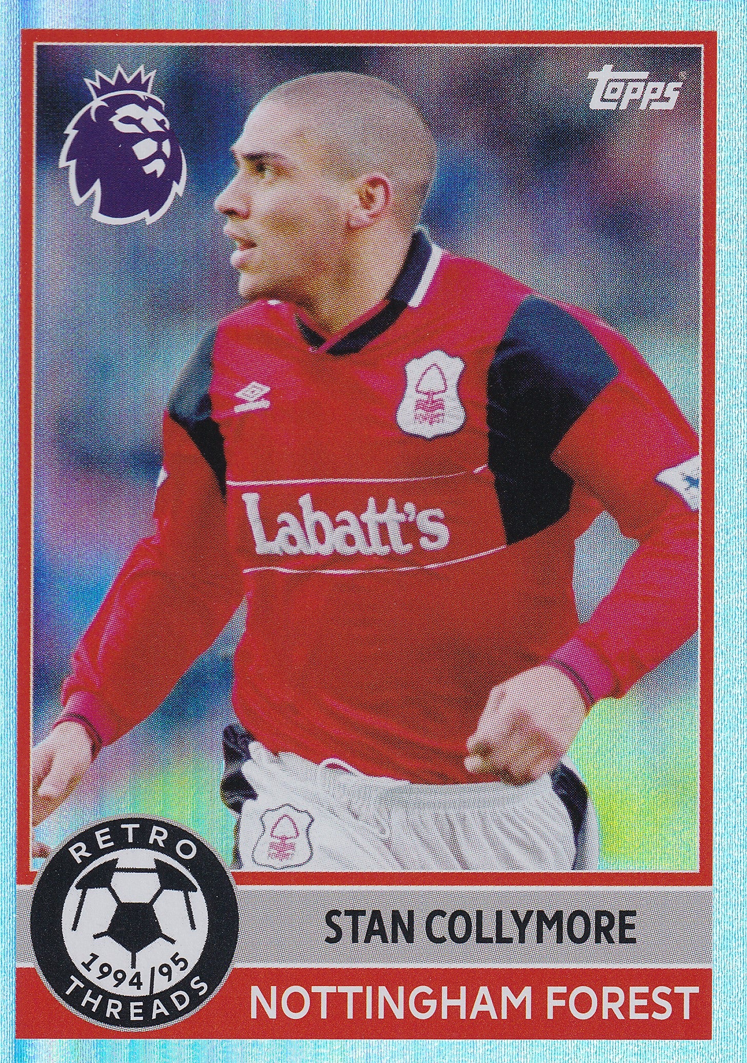 395. STAN COLLYMORE - NOTTINGHAM FOREST - RETRO THREADS 1994/95