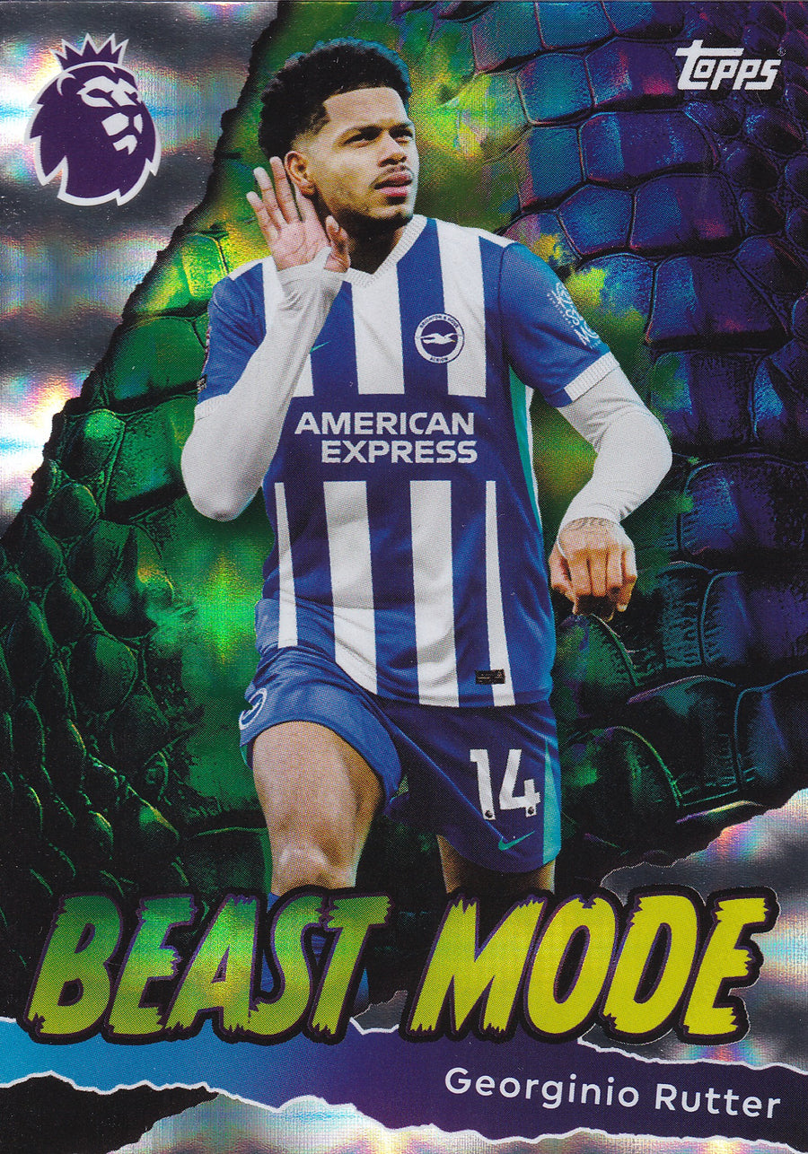 425. GEORGINIO RUTTER - BRIGHTON & HOVE ALBION - BEAST MODE