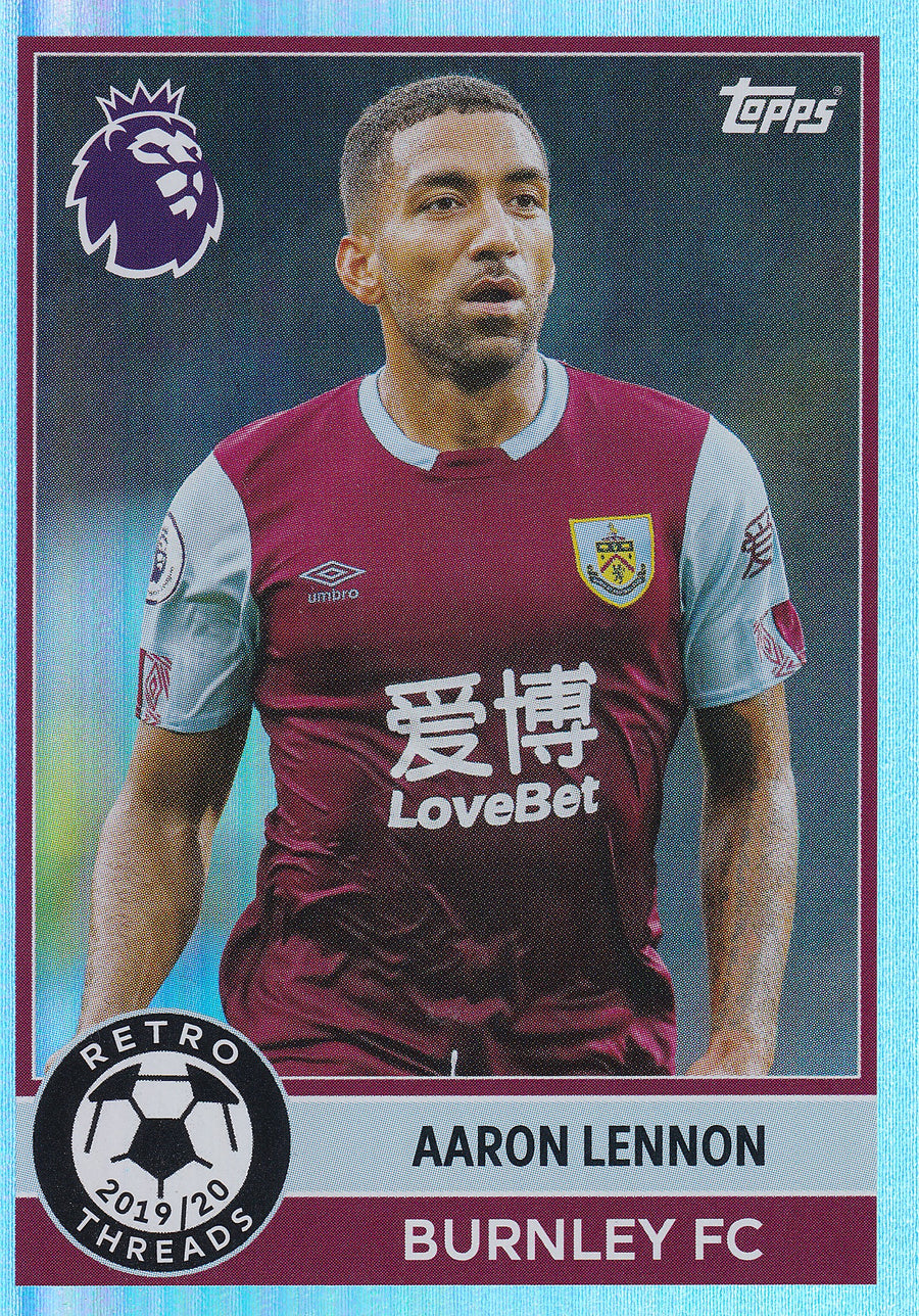 399. AARON LENNON - BURNLEY FC - RETRO THREADS 2019/20