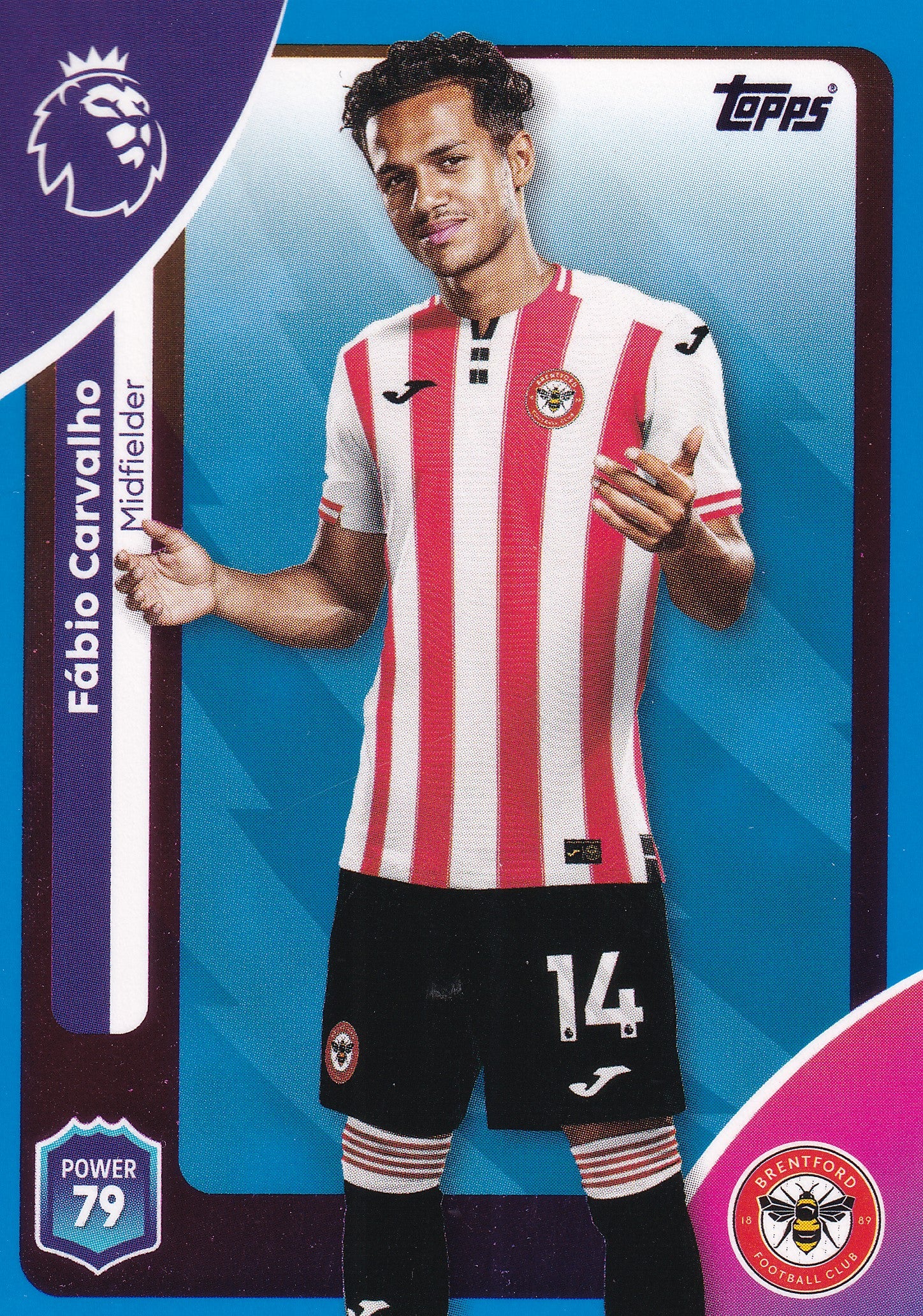 064. FABIO CARVALHO - BRENTFORD - BLUE PARALLELL