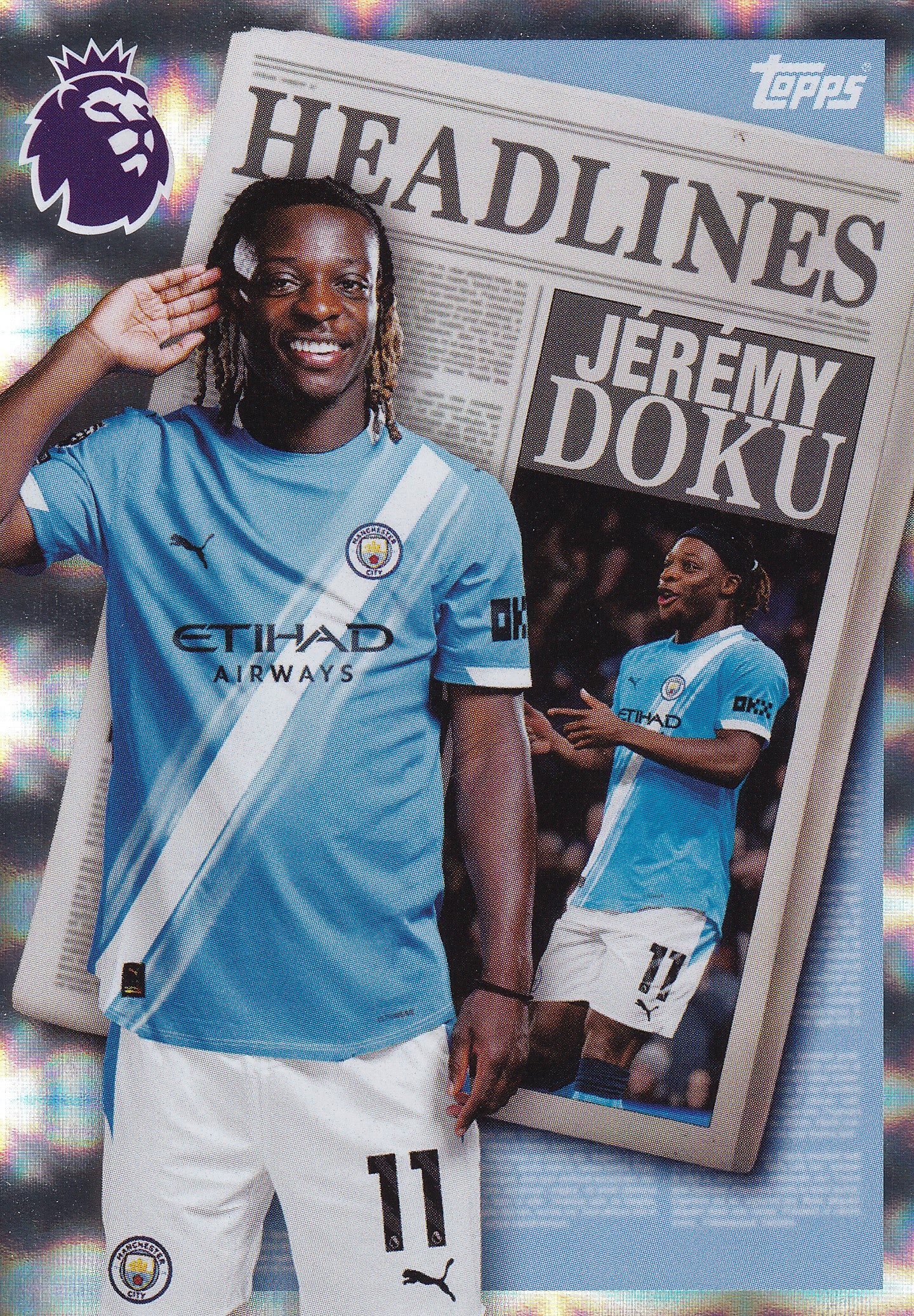 447. JEREMY DOKU - MANCHESTER CITY - HEADLINES