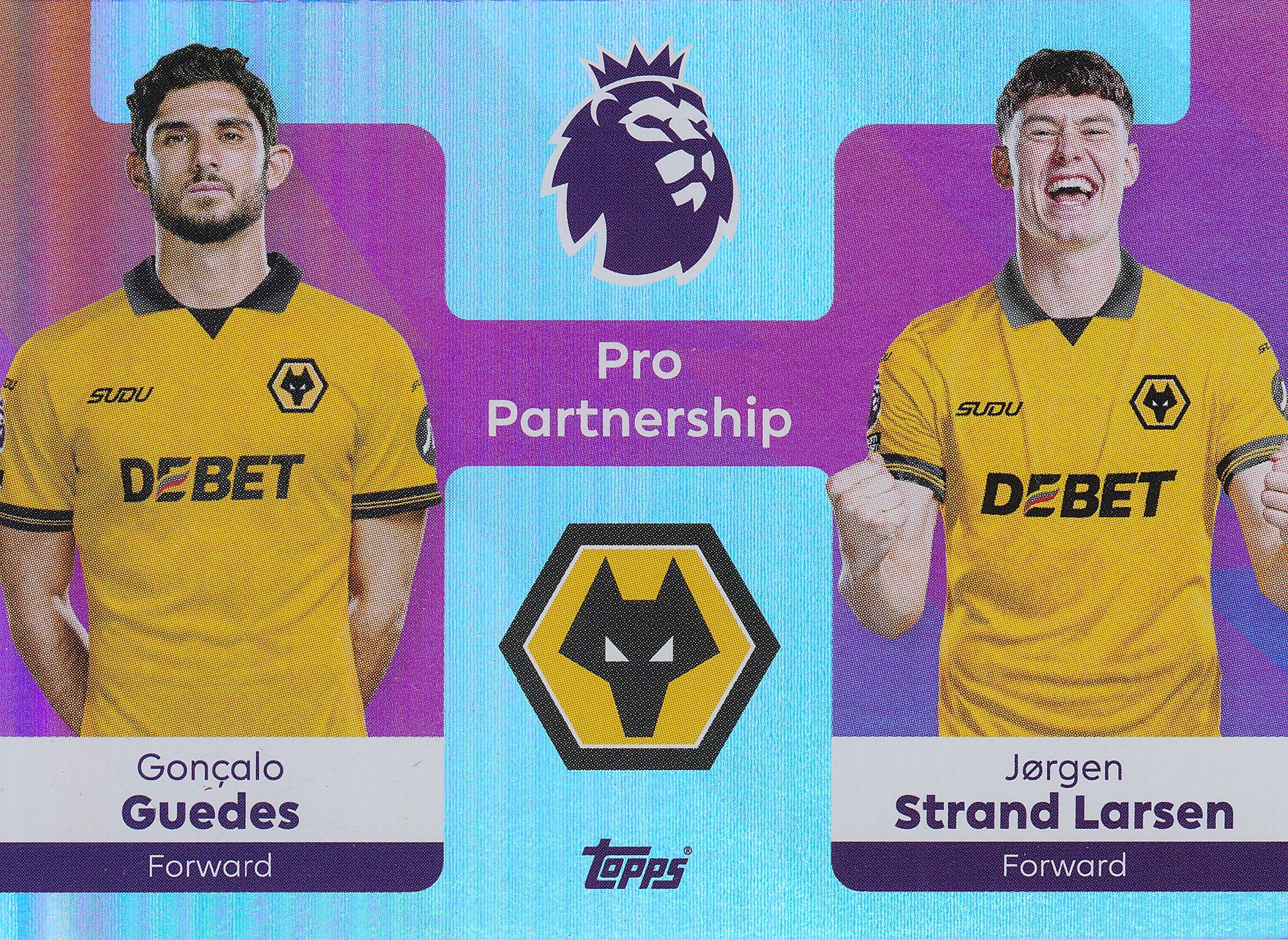378. GONCALO GUEDES - JØRGEN STRAND LARSEN - WOLVERHAMPTON WANDERERS - PRO PARTNERSHIP