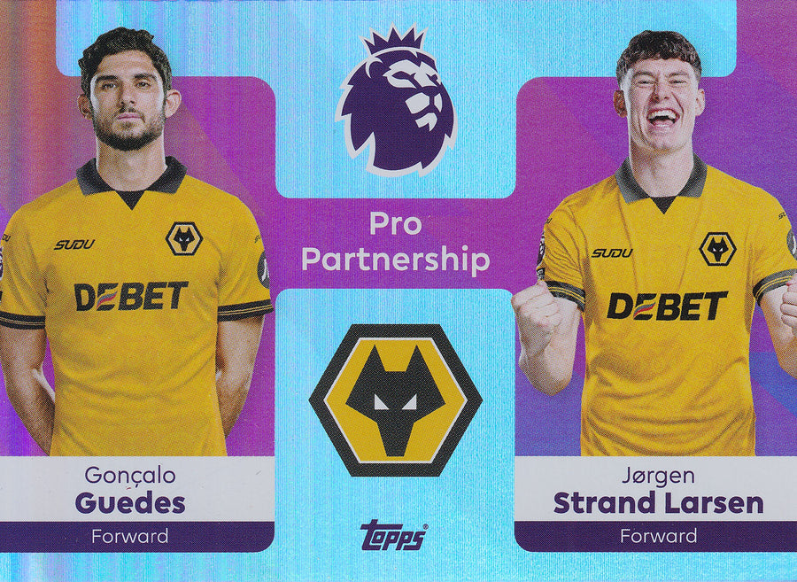 378. GONCALO GUEDES - JØRGEN STRAND LARSEN - WOLVERHAMPTON WANDERERS - PRO PARTNERSHIP