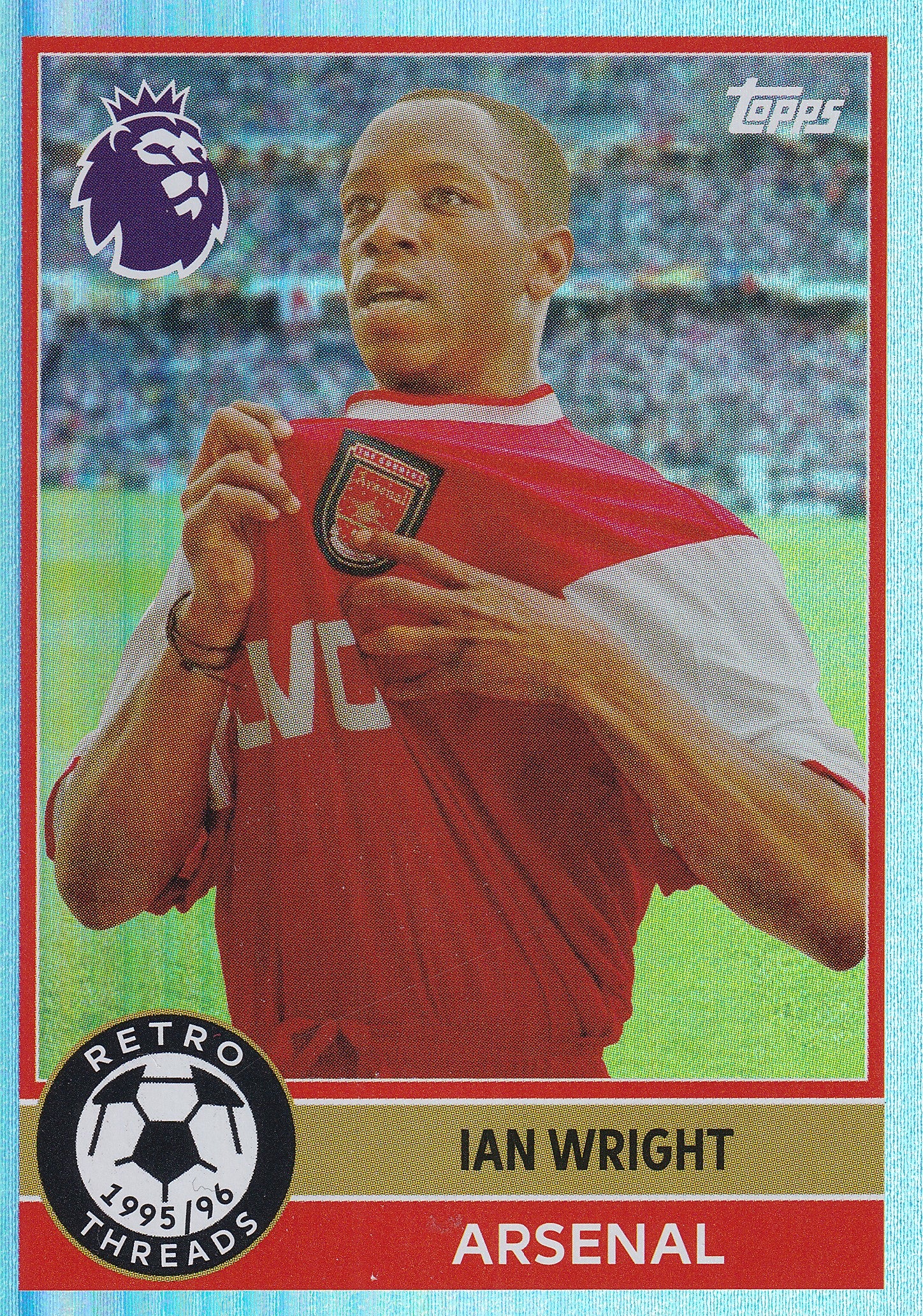 381. IAN WRIGHT - ARSENAL - RETRO THREADS 1995/96