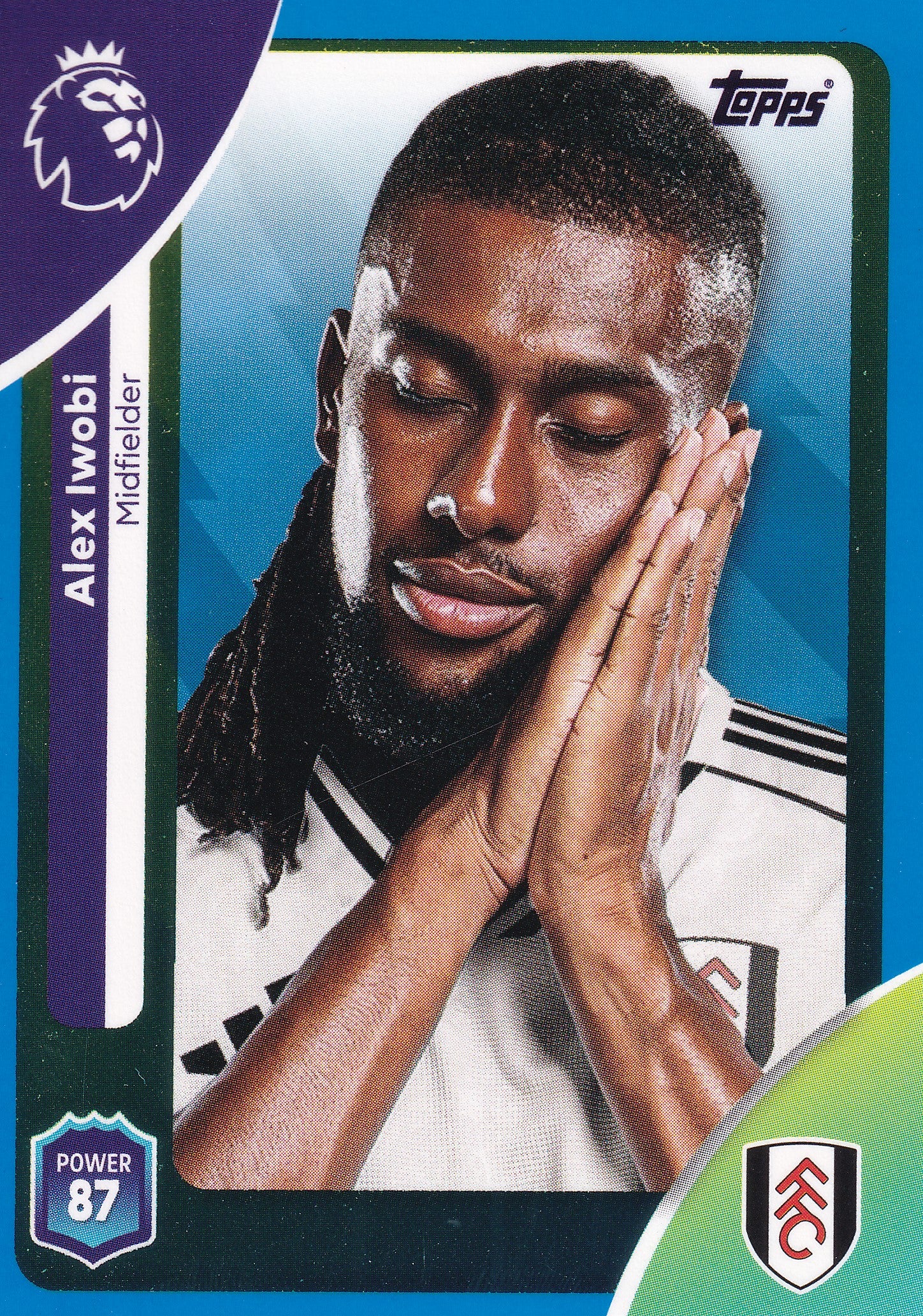 154. ALEX IWOBI - FULHAM - BLUE PARALLELL