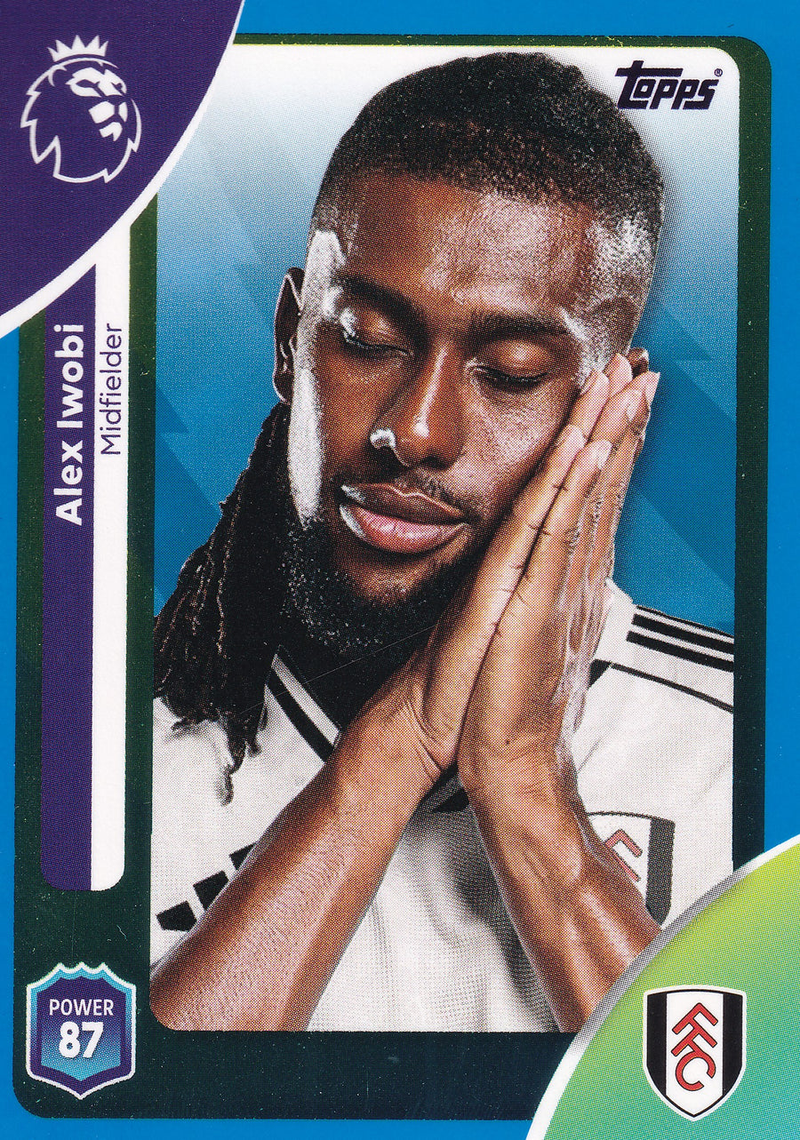 154. ALEX IWOBI - FULHAM - BLUE PARALLELL