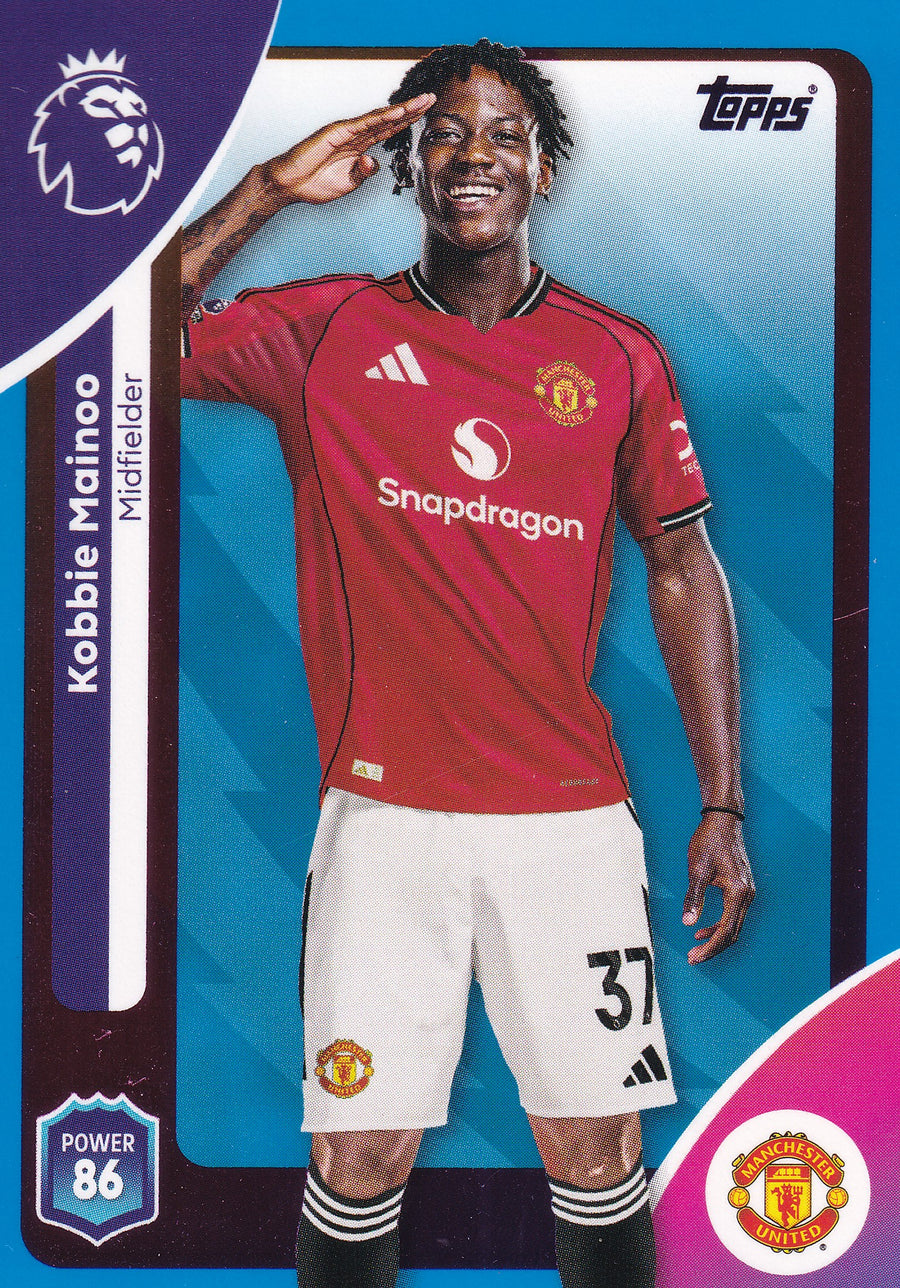 206. KOBBIE MAINOO - MANCHESTER UNITED - BLUE PARALLELL