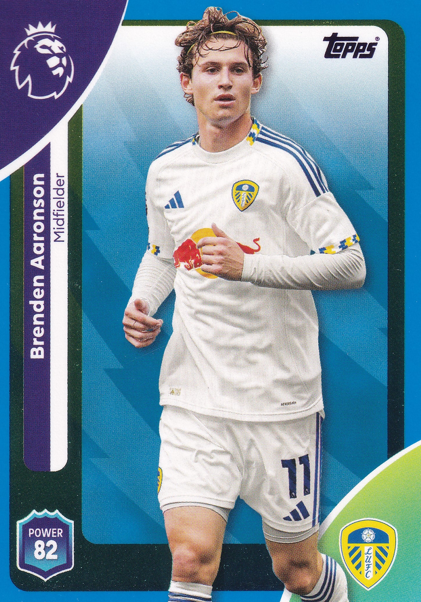 332. BRENDEN AARONSON - LEEDS UNITED - BLUE PARALLELL