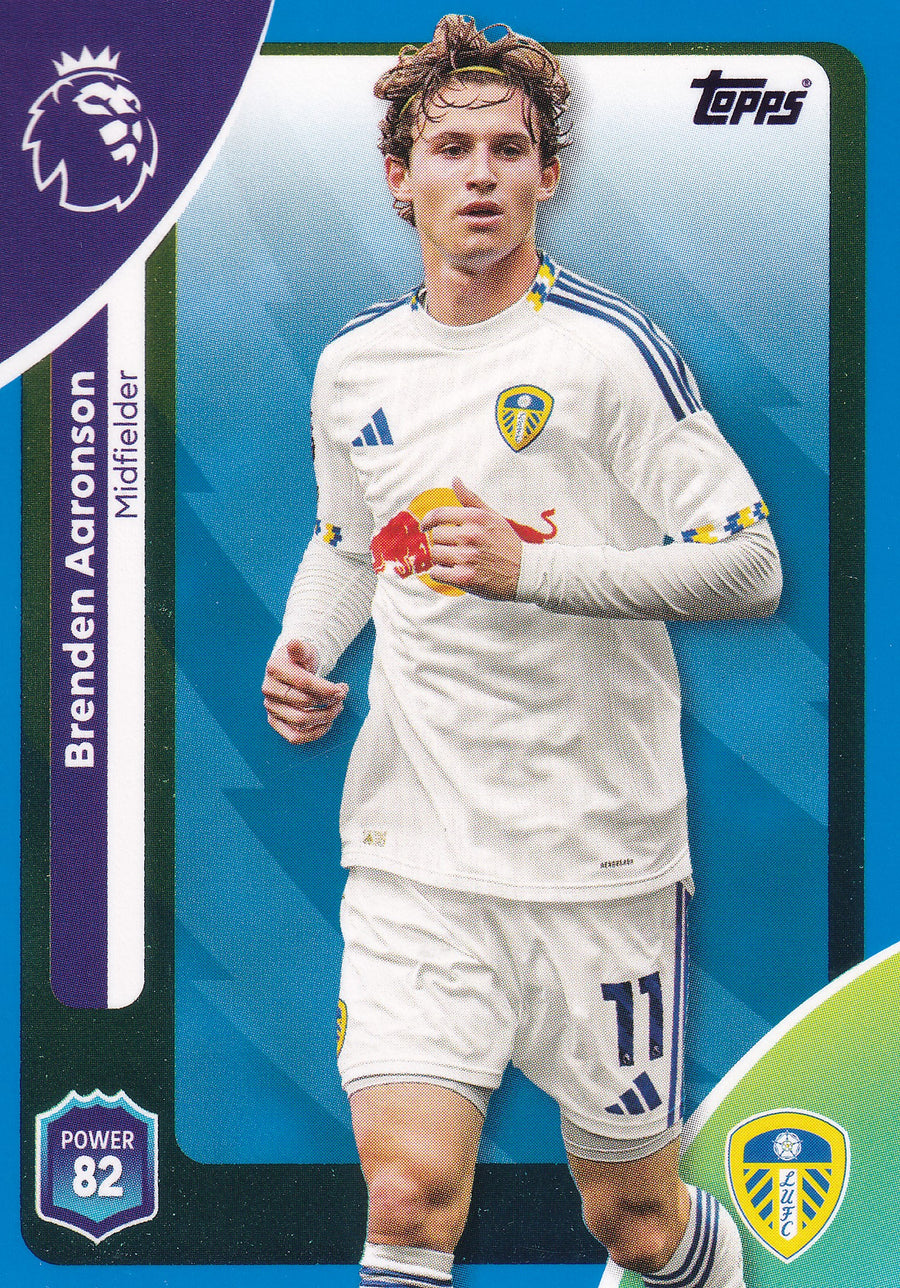 332. BRENDEN AARONSON - LEEDS UNITED - BLUE PARALLELL