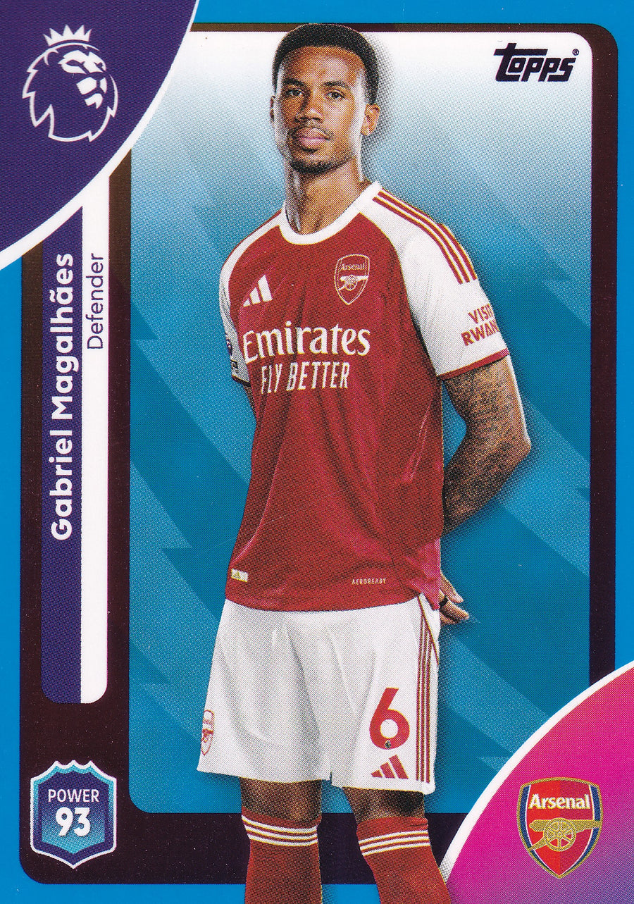 004. GABRIEL MAGHALÃES - ARSENAL FC - BLUE PARALLELL