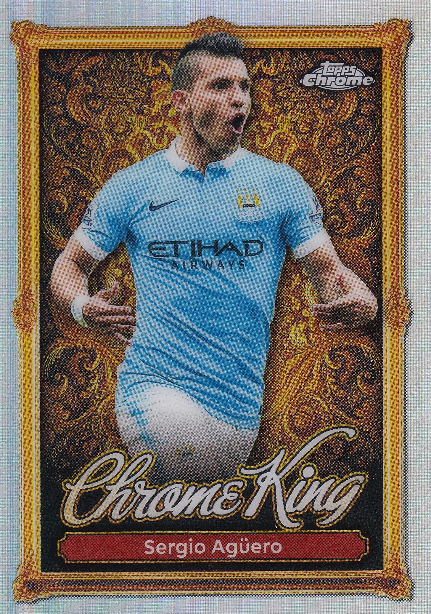 CK-14. SERGIO AGUERO - MANCHESTER CITY - CHROME KING