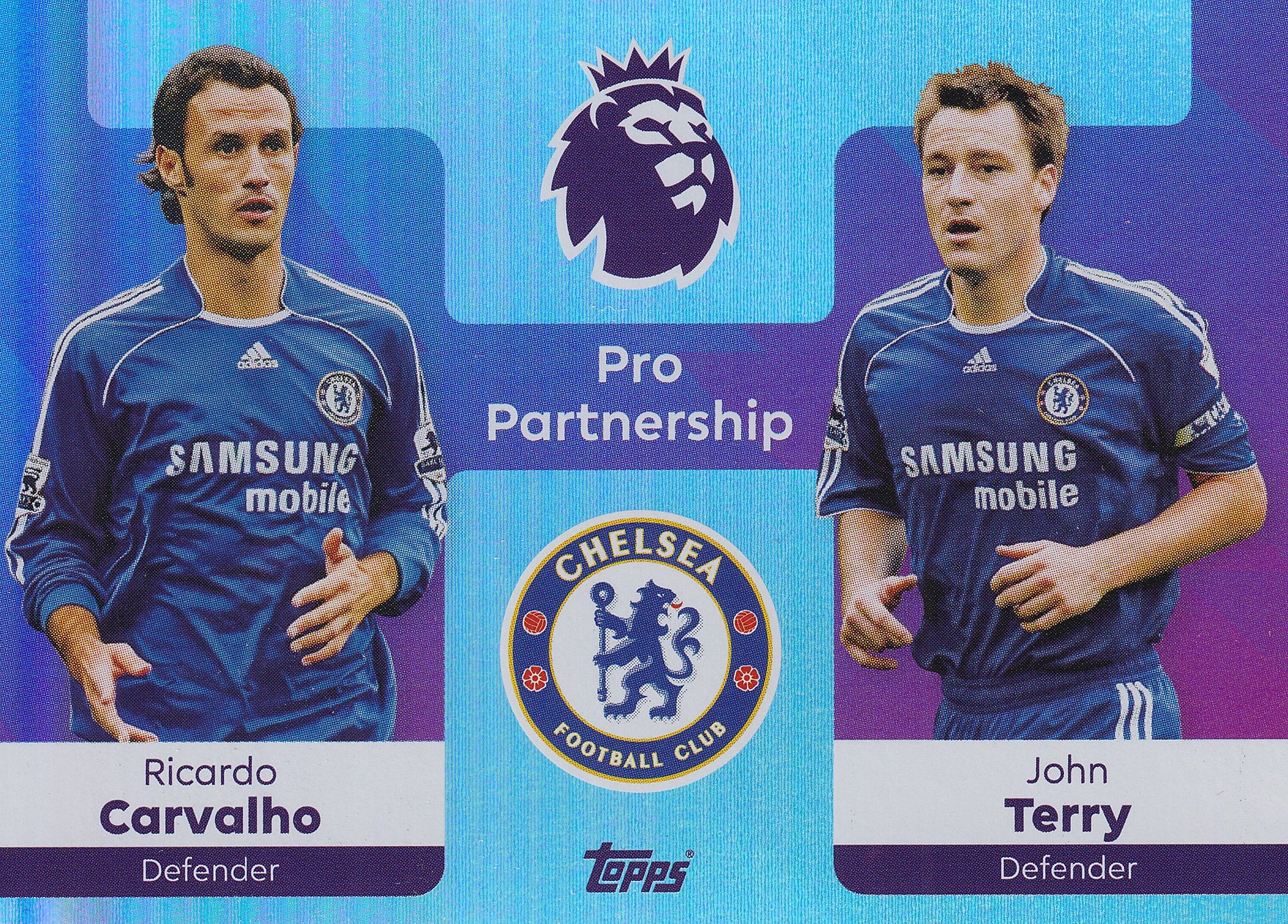 366. RICARDO CARVALHO - JOHN TERRY - CHELSEA FC - PRO PARTNERSHIP