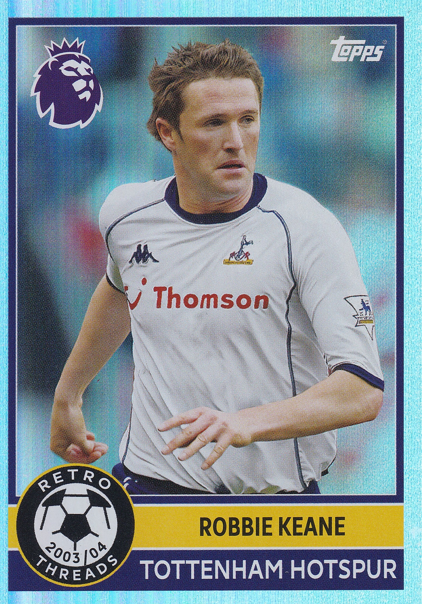 396. ROBBIE KEANE - TOTTENHAM HOTSPUR - RETRO THREADS 2003/04