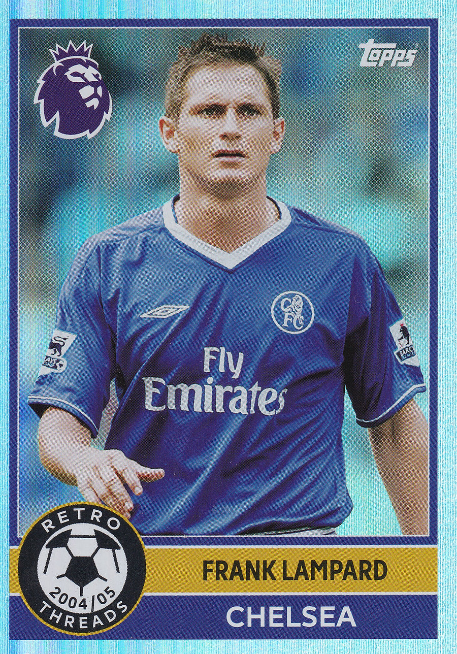 387. FRANK LAMPARD - CHELSEA FC - RETRO THREADS 2004/05