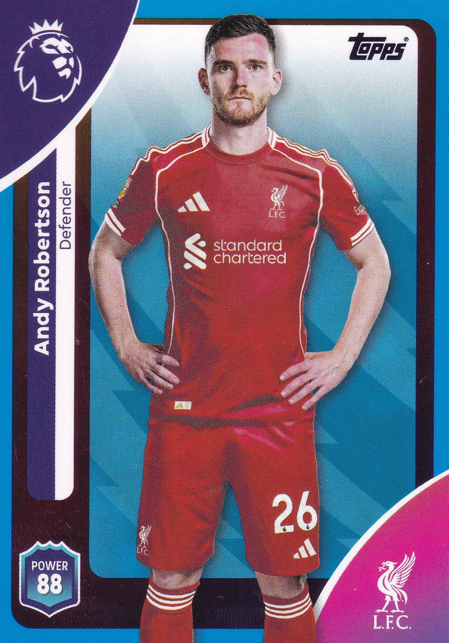 167. ANDY ROBERTSON - LIVERPOOL FC - BLUE PARALLELL