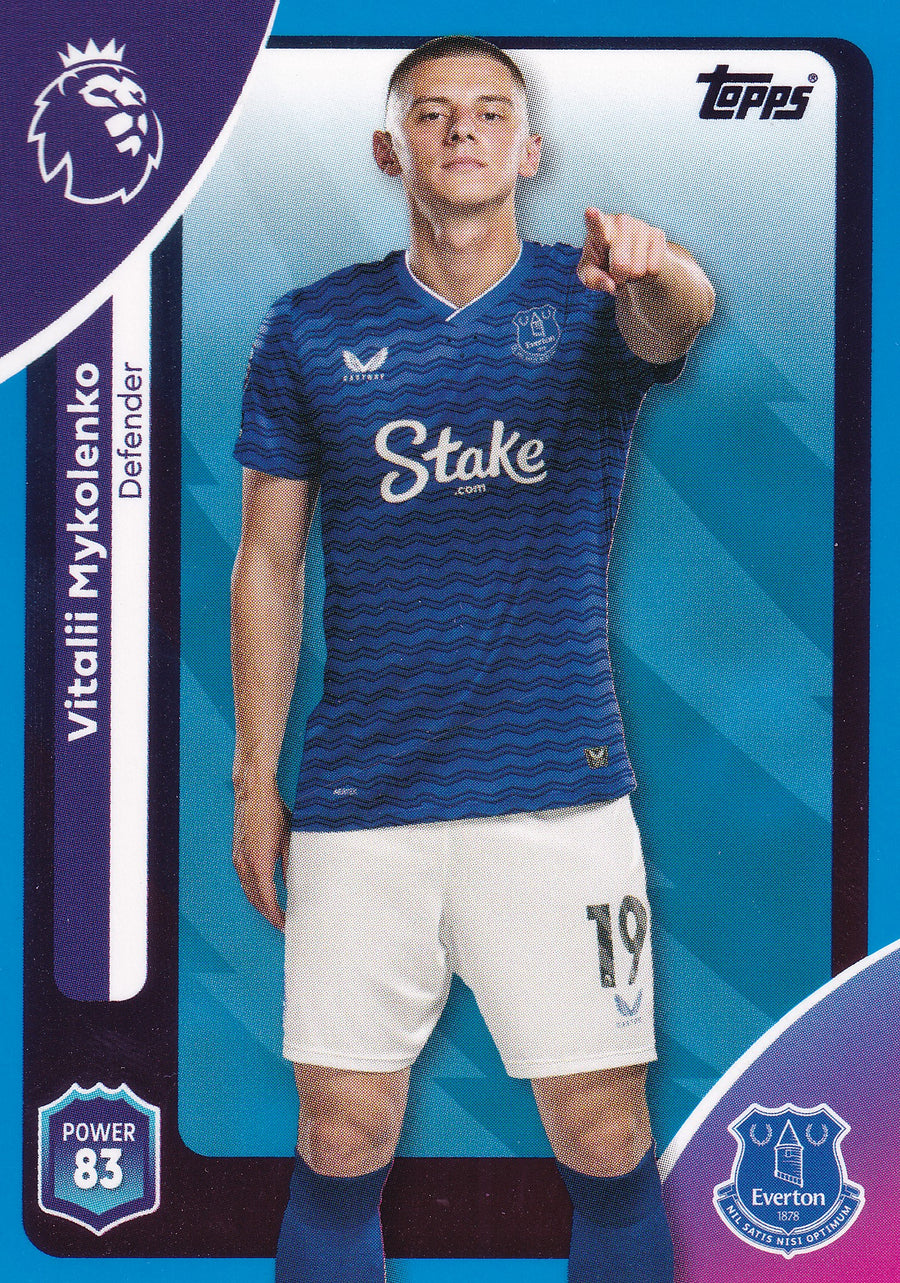 131. VITALII MYKOLENKO - EVERTON - BLUE PARALLELL