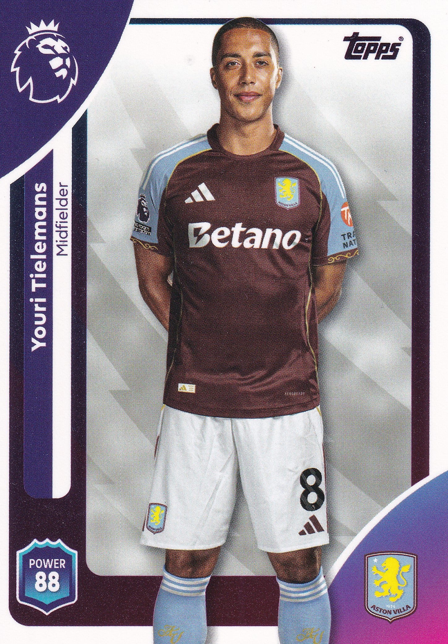 028. YOURI TIELEMANS - ASTON VILLA