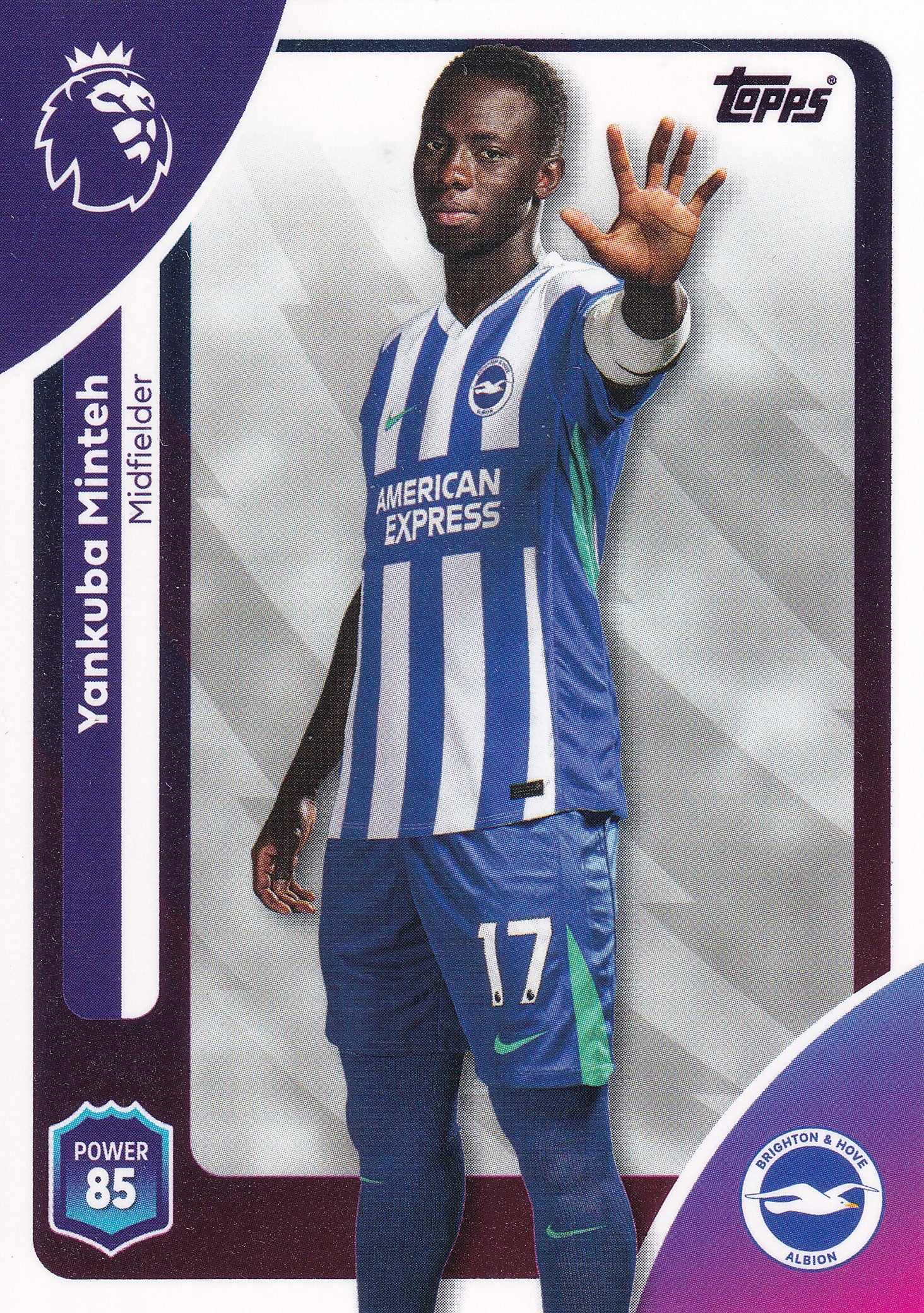 079. YANKUBA MINTEH - BRIGHTON & HOVE ALBION