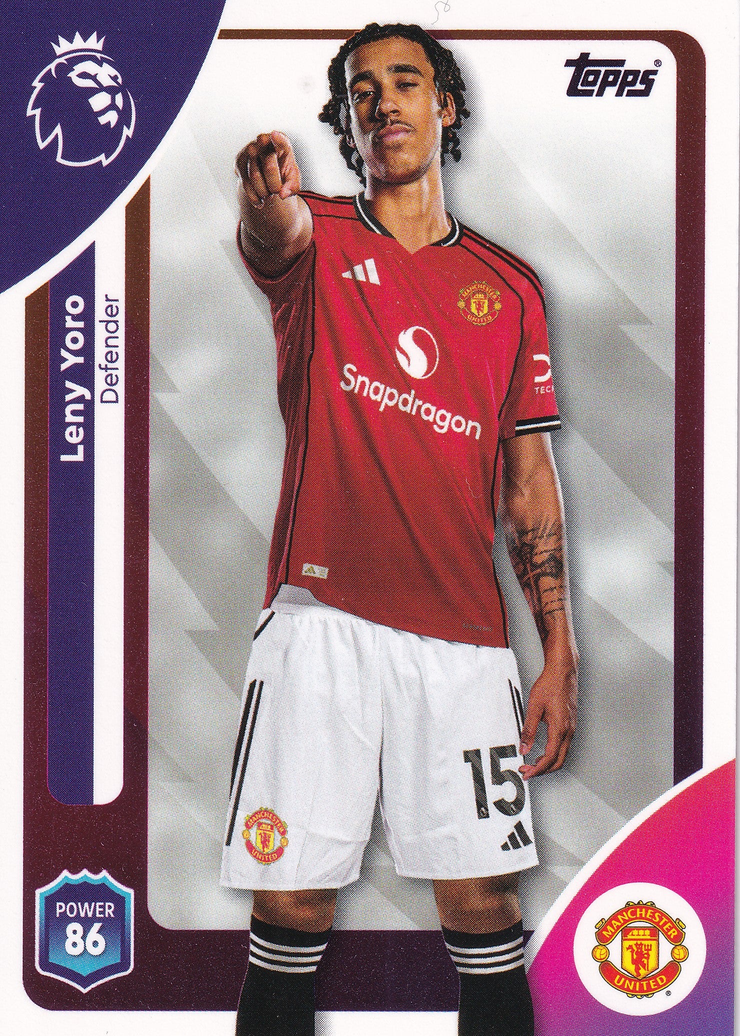 202. LENY YORO - MANCHESTER UNITED