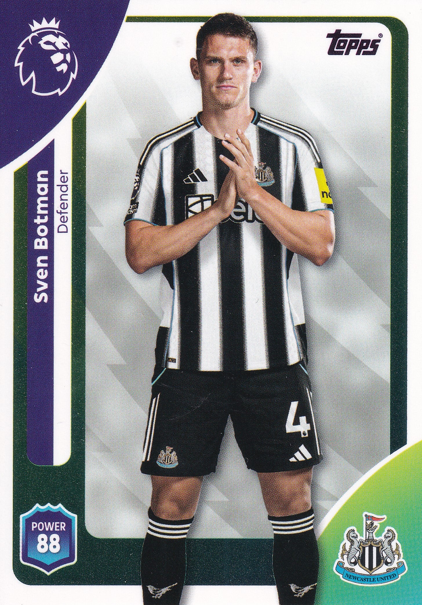 220. SVEN BOTMAN - NEWCASTLE UNITED