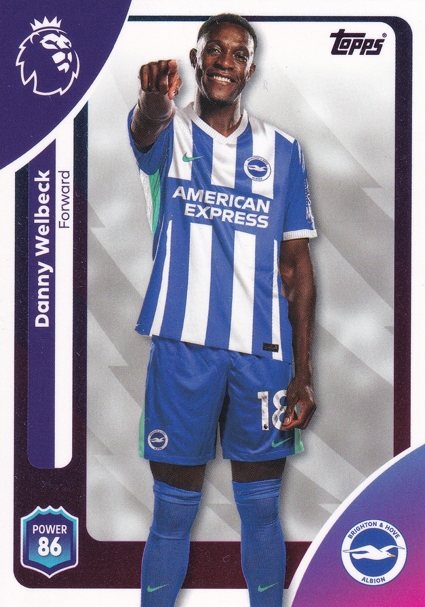 085. DANNY WELBECK - BRIGHTON & HOVE ALBION