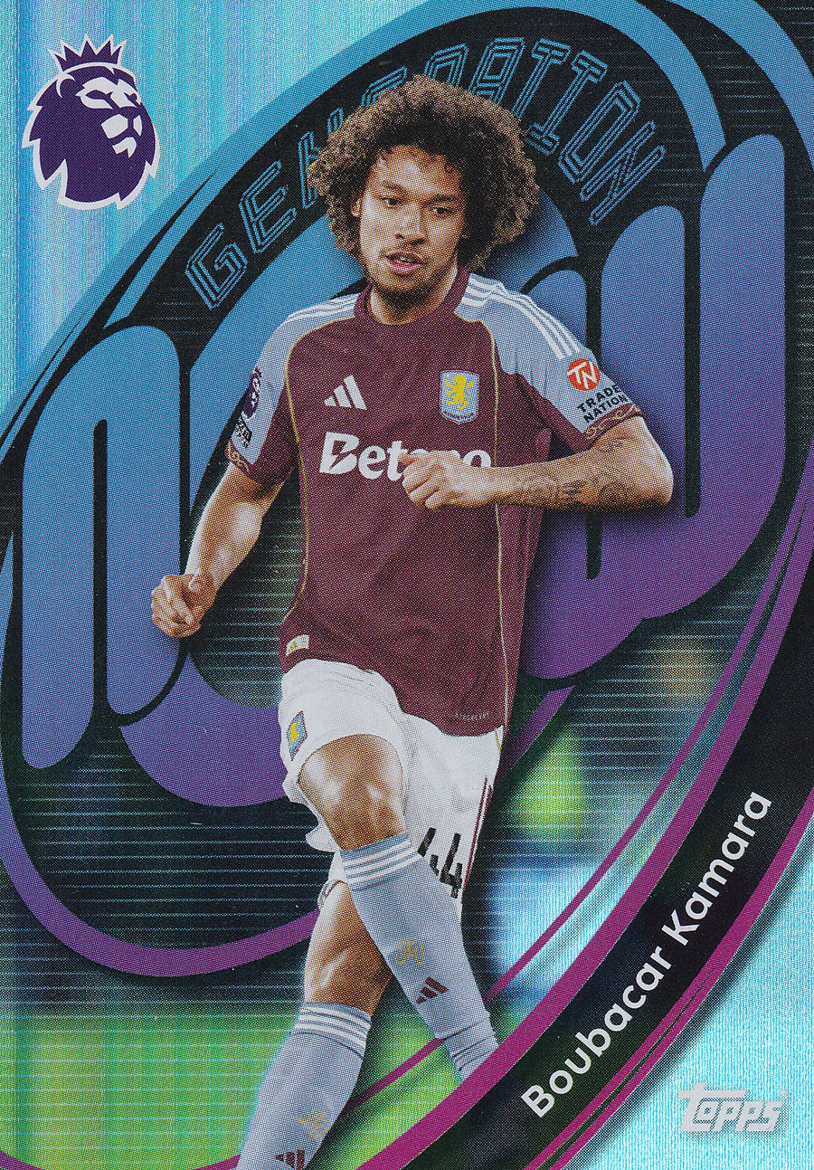 034. BOUBACAR KAMARA - ASTON VILLA - GENERATION NOW