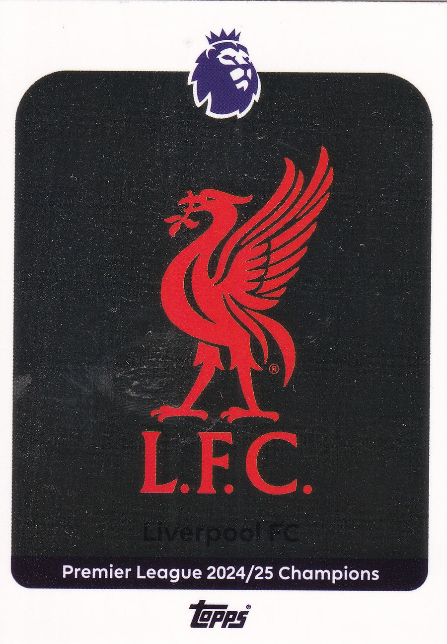 163. LIVERPOOL FC - BADGE - PREMIER LEAGUE 2024/25 CHAMPIONS
