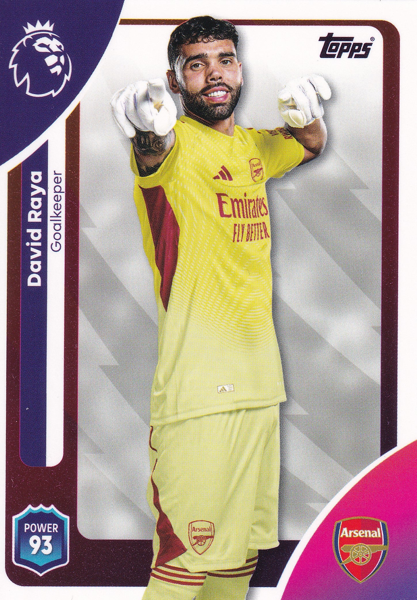 002. DAVID RAYA - ARSENAL