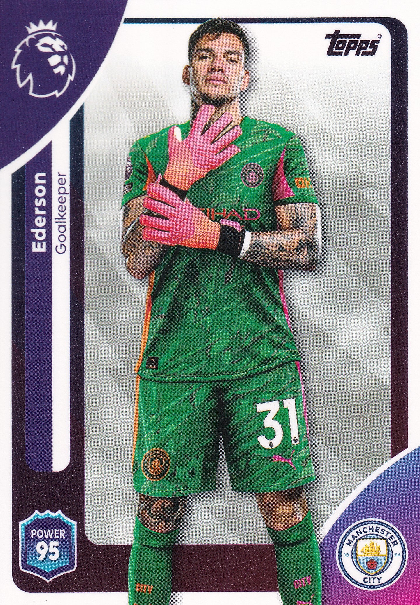 182. EDERSON - MANCHESTER CITY