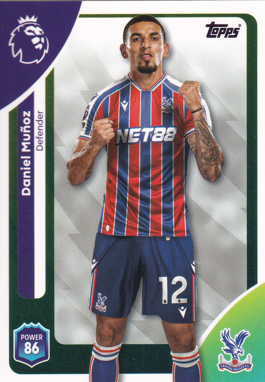 116. DANIEL MUÑOZ - CRYSTAL PALACE