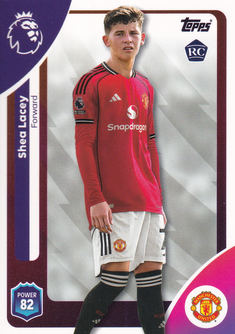 209. SHEA LACEY - MANCHESTER UNITED - ROOKIE CARD