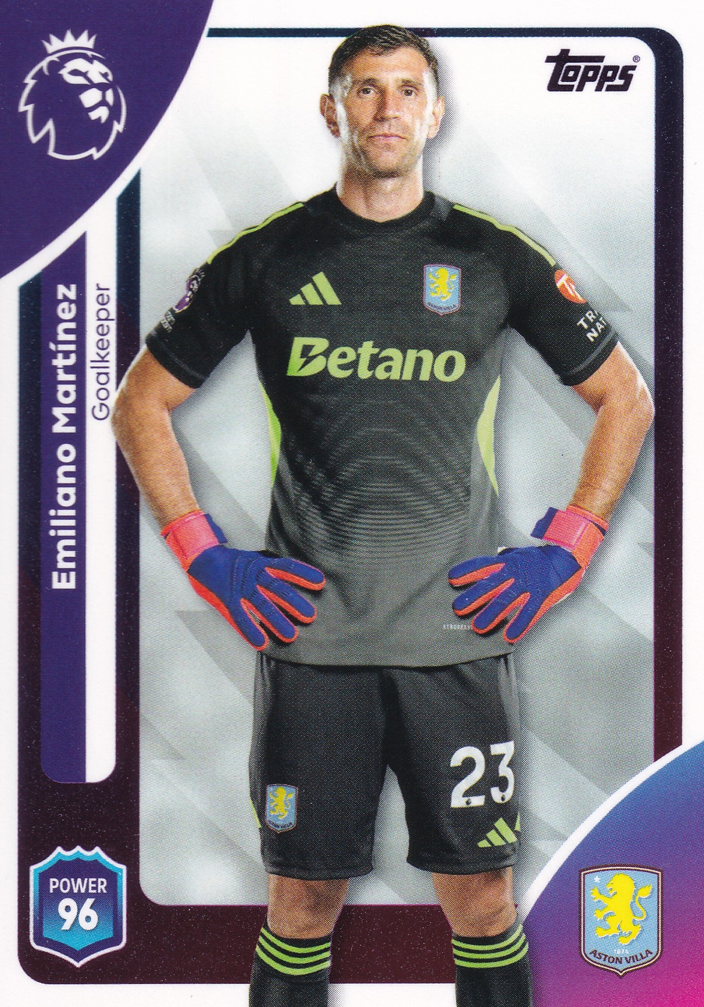 020. EMILIANO MARTINEZ - ASTON VILLA