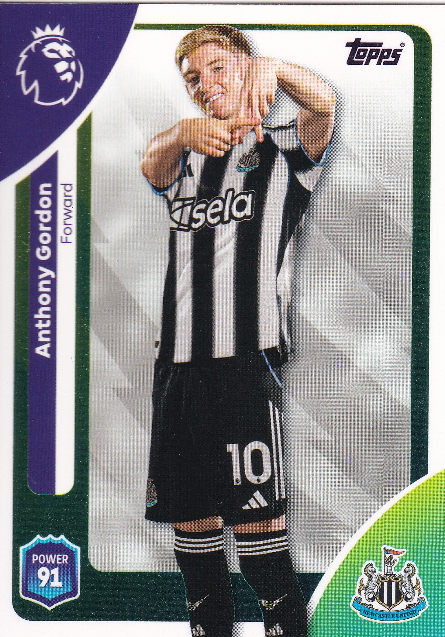 230. ANTHONY GORDON - NEWCASTLE UNITED