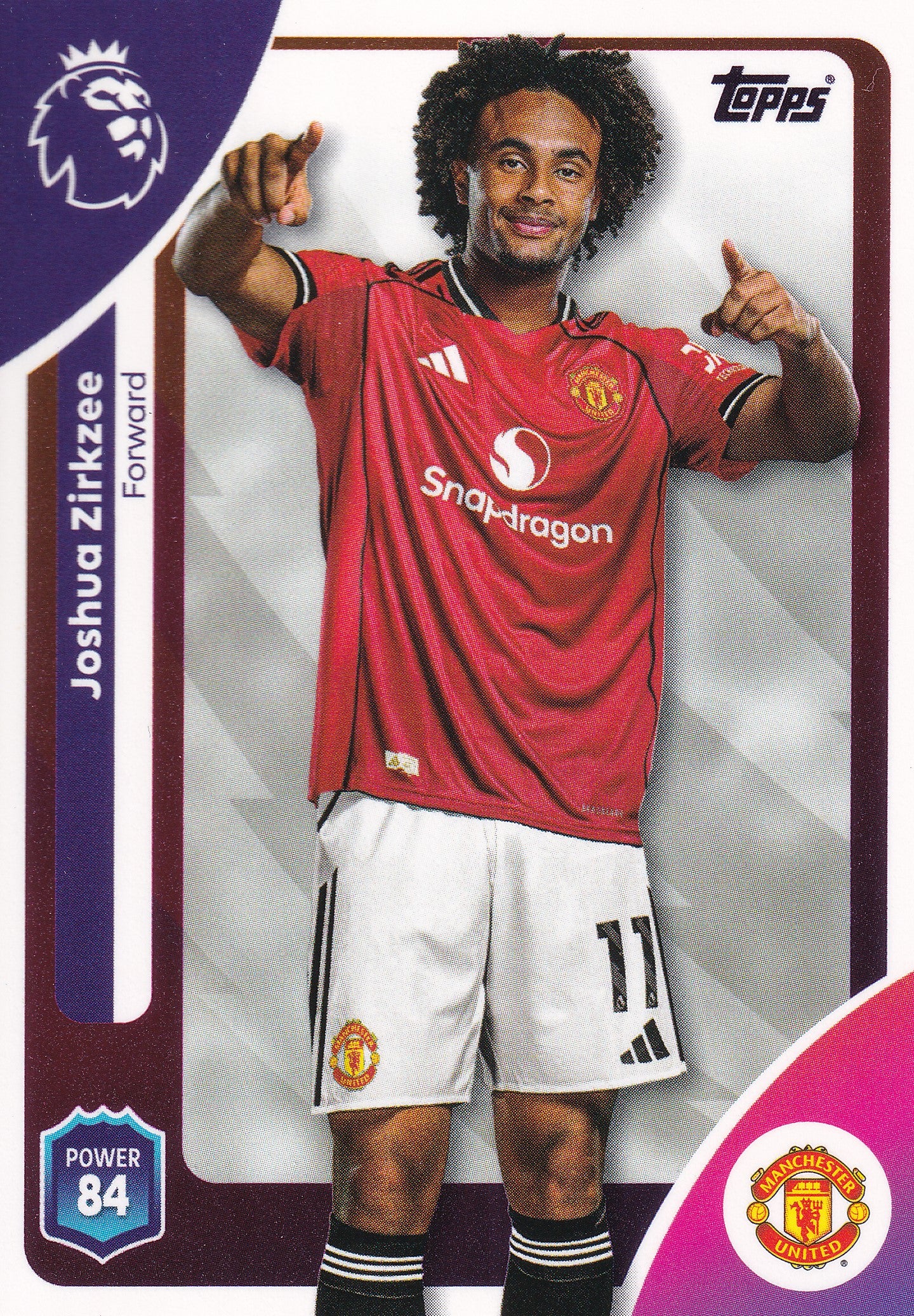 212. JOSHUA ZIRKZEE - MANCHESTER UNITED