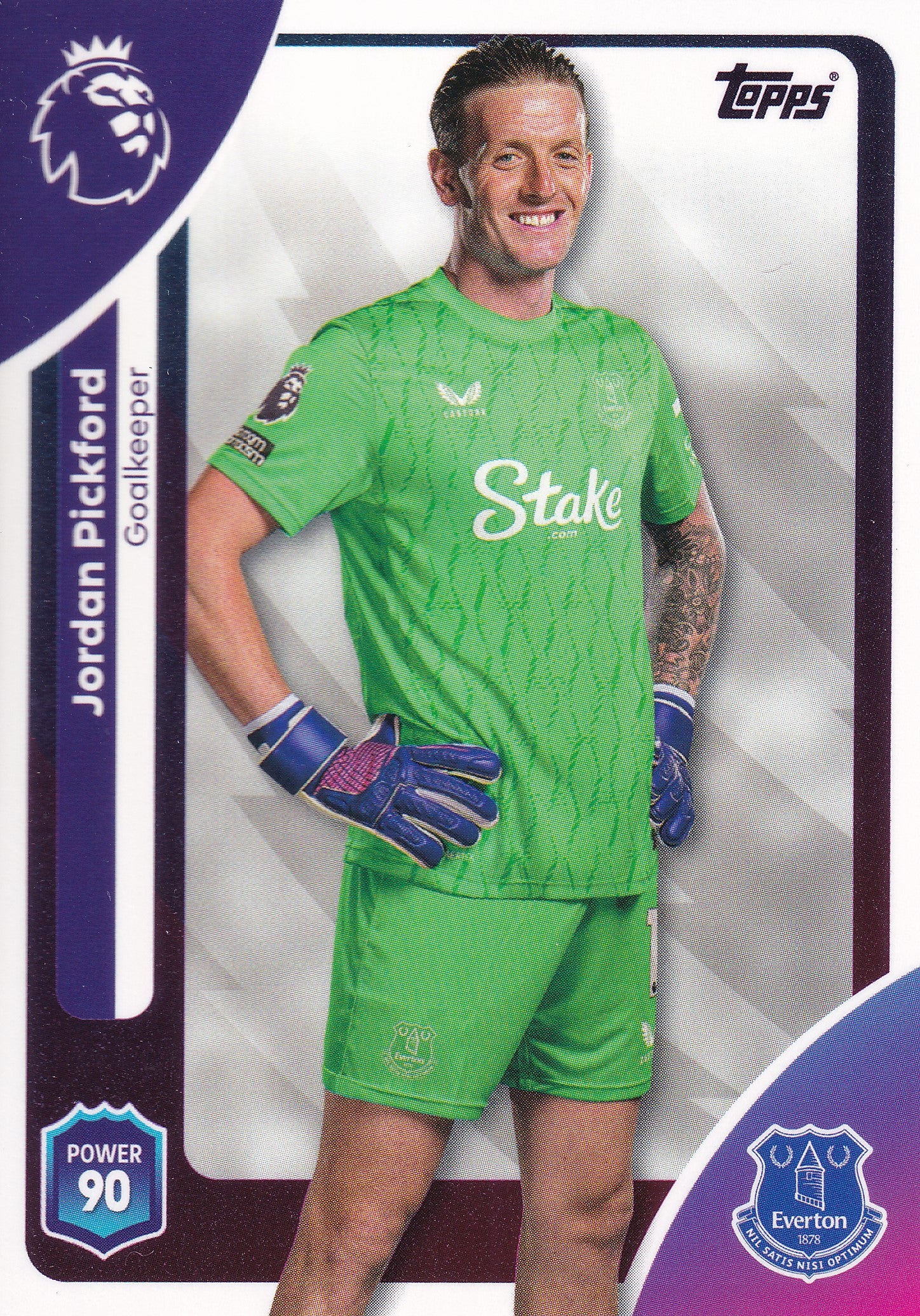 128. JORDAN PICKFORD - EVERTON