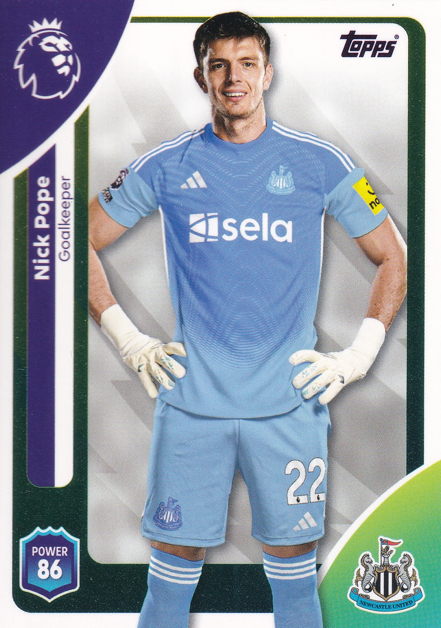 218. NICK POPE - NEWCASTLE UNITED
