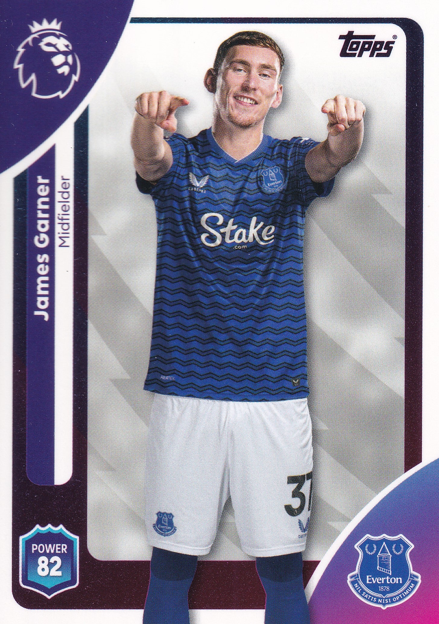 137. JAMES GARNER - EVERTON