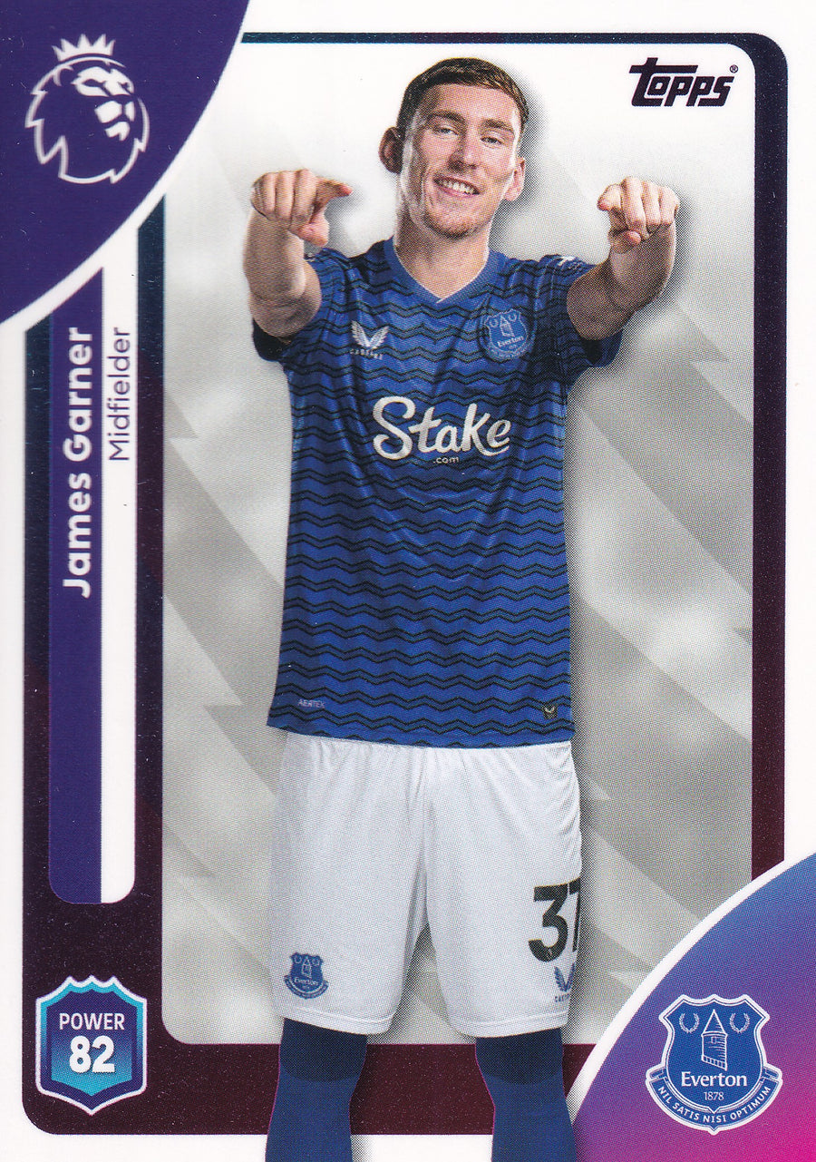 137. JAMES GARNER - EVERTON