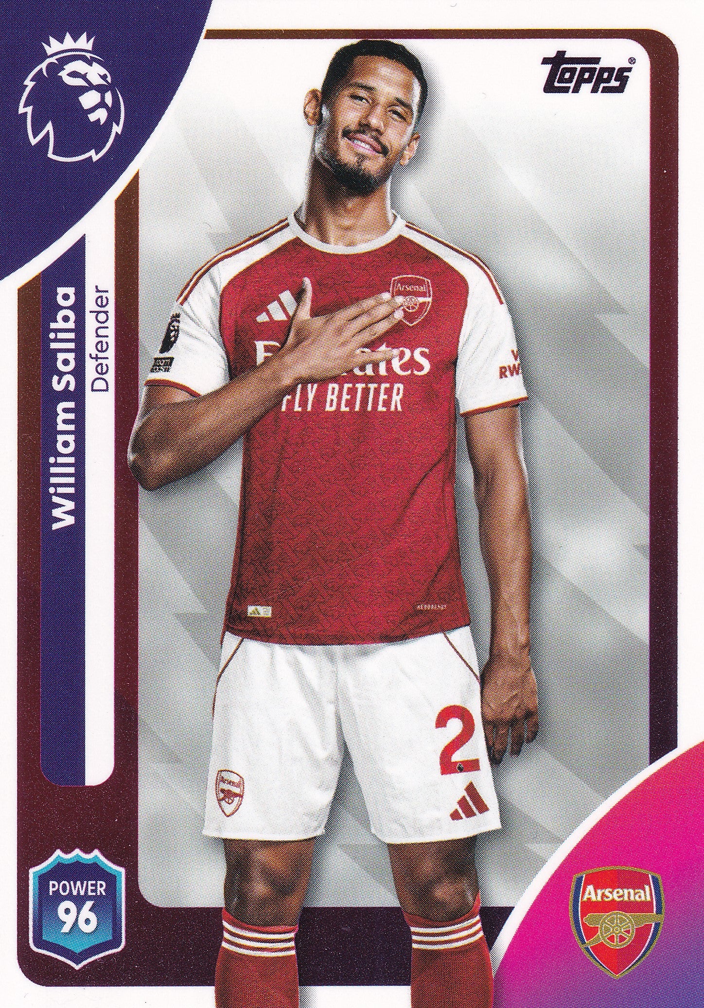 003. WILLIAM SALIBA - ARSENAL