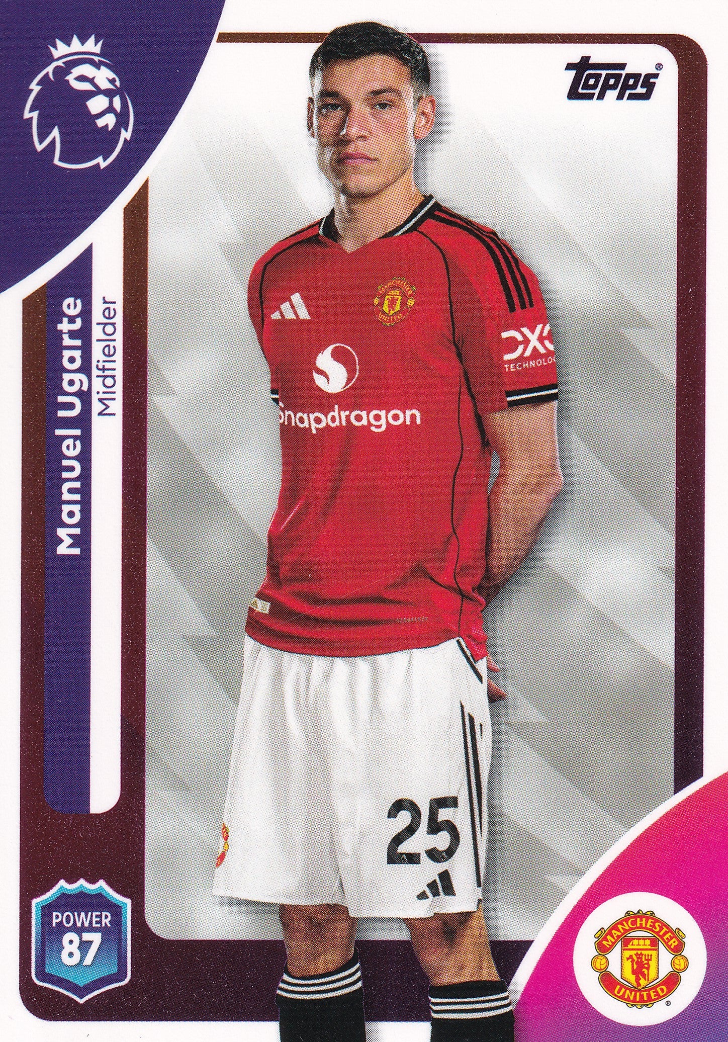 207. MANUEL UGARTE - MANCHESTER UNITED