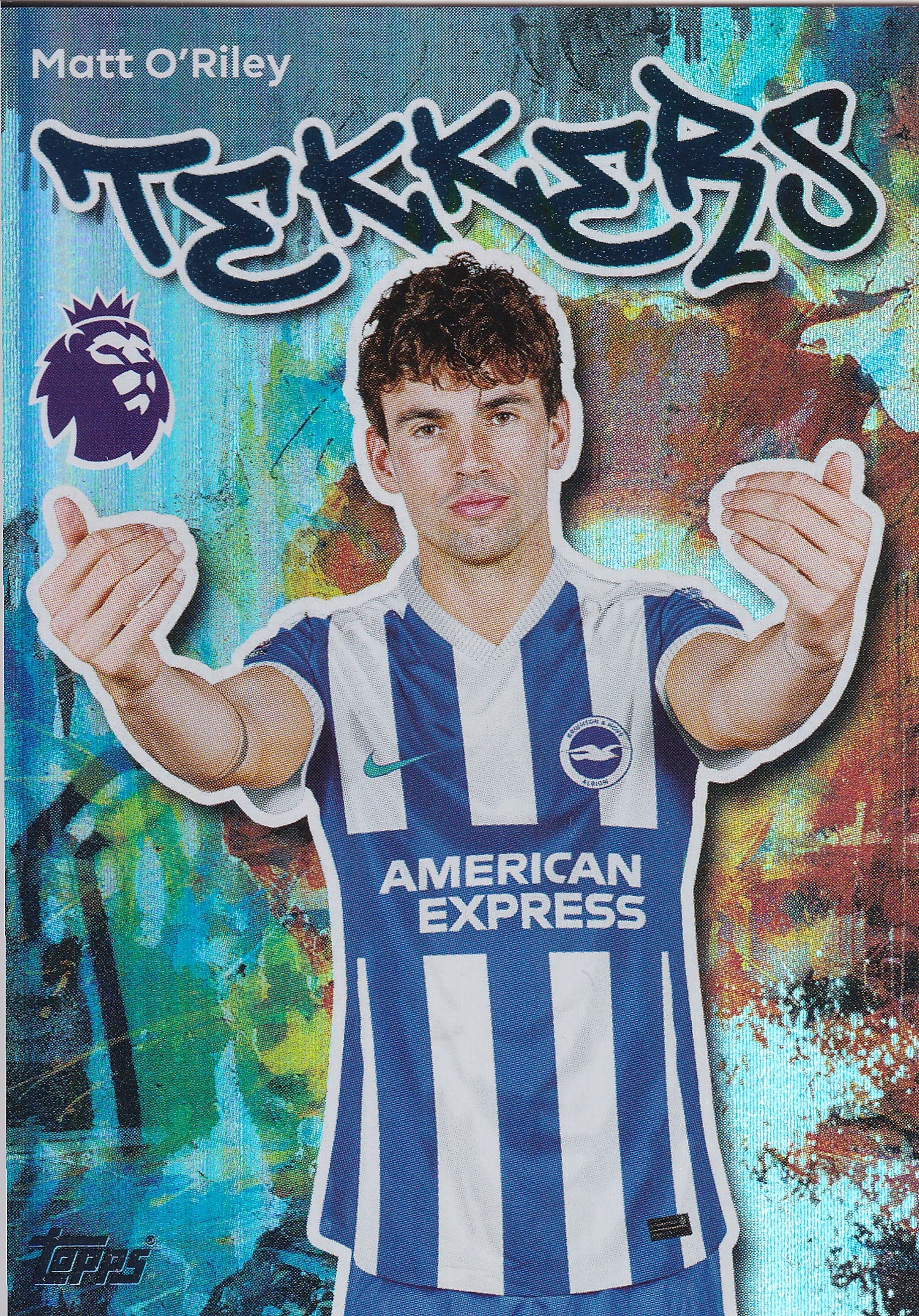 090. MATT O'RILEY - BRIGHTON & HOVE ALBION - TEKKERS