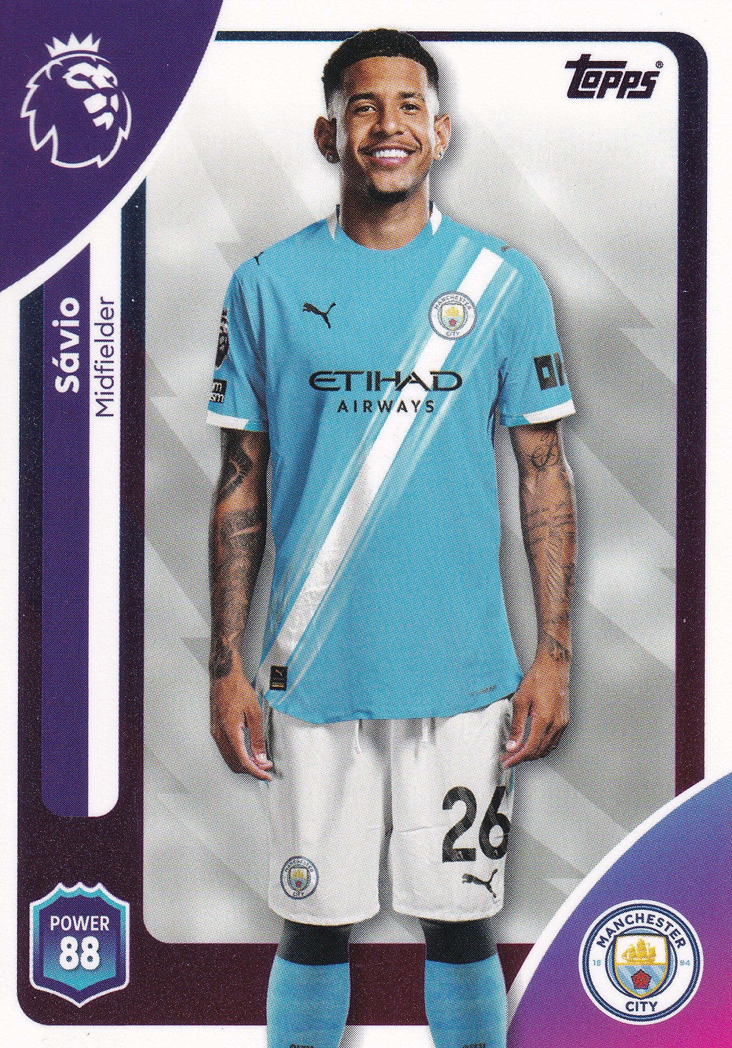 192. SAVIO - MANCHESTER CITY