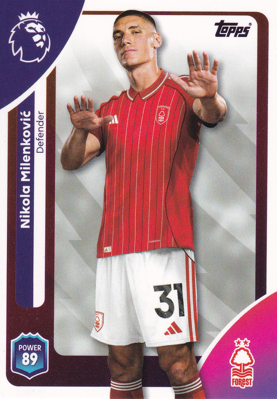 237. NIKOLA MILENKOVIC - NOTTINGHAM FOREST