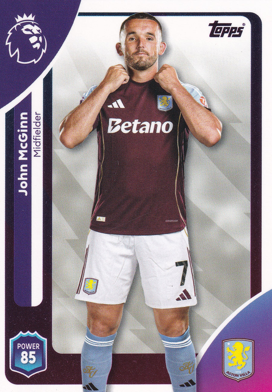 027. JOHN McGINN - ASTON VILLA
